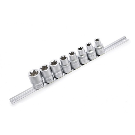 Набор головок TOREX 1/2 8 предметов (Е10,Е11,Е12,Е14,Е16,Е20,Е20,Е24) ДТ/623108