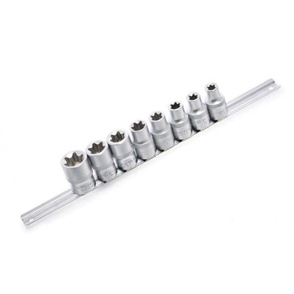 Набор головок TOREX 1/2 8 предметов (Е10,Е11,Е12,Е14,Е16,Е20,Е20,Е24) ДТ/623108