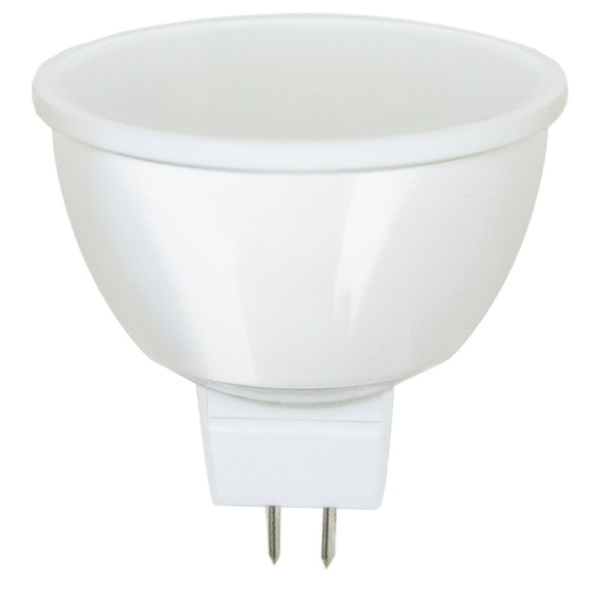 Лампа LED GU5.3 MR16 5W/12В/3000К/тепл,бел/Camelion