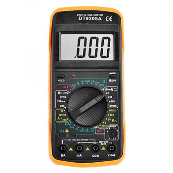 Мультиметр цифровой DT 9205А STANdart luxe 1-40