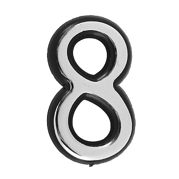 Цифра "8" хром Apecs 