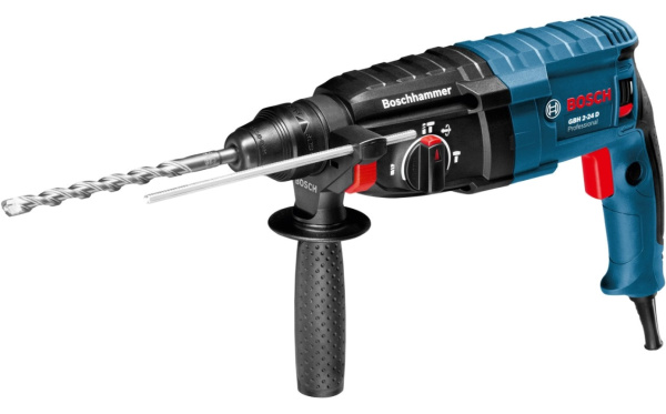 Перфоратор SDS-plus BOSCH GBH 240 (790 Вт, 2.7Дж, 2,8кг, 3реж, кейс)