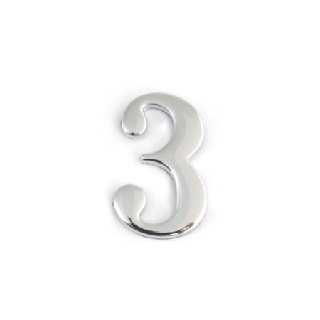 Цифра "3" хром Apecs 
