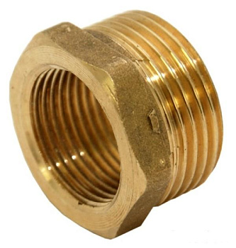 Футорка 1 1/4*3/4"  Н-В  латунь