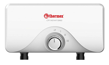 Водонагреватель проточный THERMEX City 3500  кран+душ 3.5 кВт