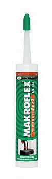Герметик  MACROFLEX ТА145 силиконовый  термостойкий, красный (t*-65+260) 280 мл