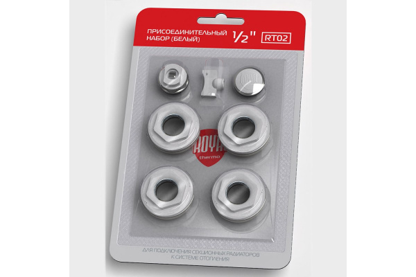 Комплект ROYAL THERMO 1/2" для радиаторов, белый 