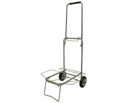Тележка BX-55ZD-2  складная хром со стяжкой (1,2м) h98см (55кг) /d093533