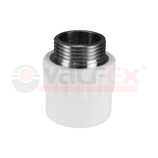 Муфта переходная Н.Р 25*1" (Valfex) белая
