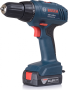 Аккум. дрель BOSCH GSR 1440-LI 14.4В 2х1,5Ач 10мм 420-1400об/мин