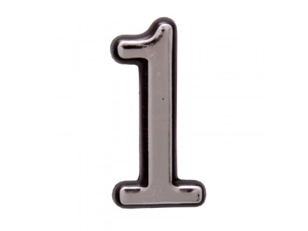 Цифра "1" Хром