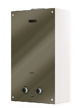 Колонка газовая Zanussi GWH 10 Fonte  Glaass Mirror (10л/мин 20 кВт батар)