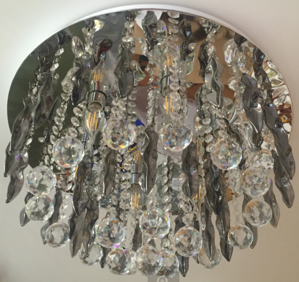 Люстра 8909 6хE14 ПДУ LED d500мм