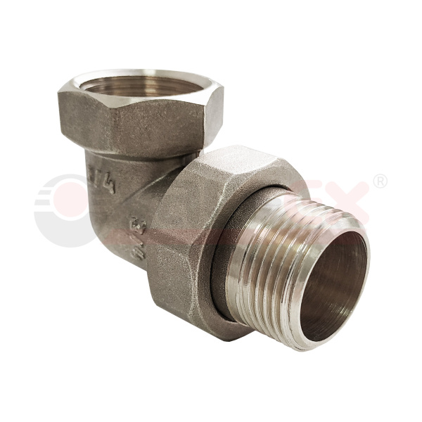 VALFEX Американка (сгон угловой) 1"  В-Н  никель