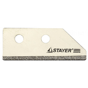 Лезвие сменное STAYER 33415-S2 с карбидным напылением для скребка 2шт./33415-S2