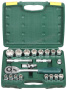 Набор KRAFTOOL Торцовые головки, 1/2", 21 предмет/27882-H22