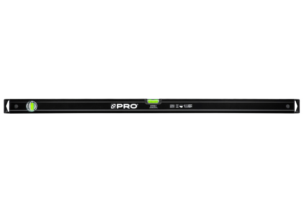 Уровень алюминиевый "PRO 600", черный, 100 см, 2гл.
