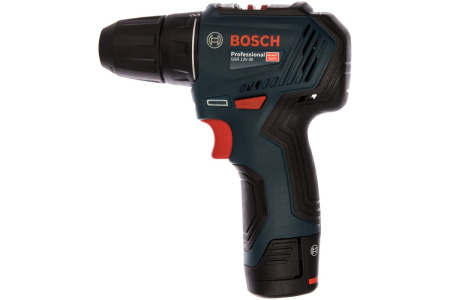 Аккумуляторный бесщеточный шуруповерт Bosch GSR 12V-30 2+2 Ач, БЗП 1,5-10 мм, Нм 30