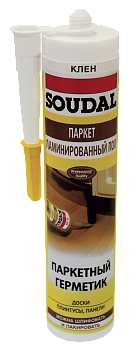 Герметик SOUDAL паркетный акриловый., клен(ясень) 300 мл/111255