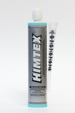 Химический анкер HIMTEX PESF 300мл полиэстер для пустотелых оснований и бетона