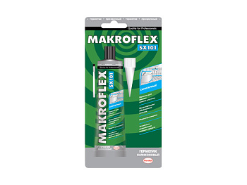  MACROFLEX  AX 104 герметик силиконовый универсальный,  белый (85 мл)