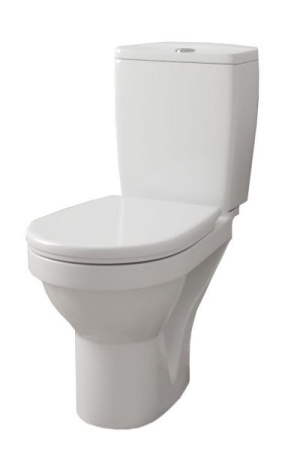 Унитаз-компакт "ВЕНТА"  HOME De Luxe косой выпуск (арматура Псков)