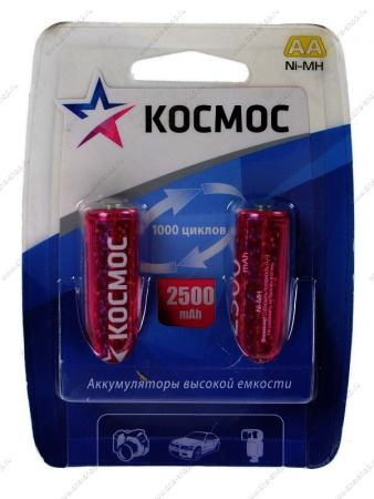 Аккумулятор R06 2500мAh