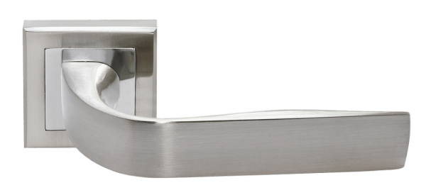 Дверная ручка RAP 15-S SN/CP бел.никель/хром