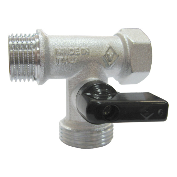 Кран 3-х проходной  В-Н-Н 1/2"х3/4"х1/2/ Millenium